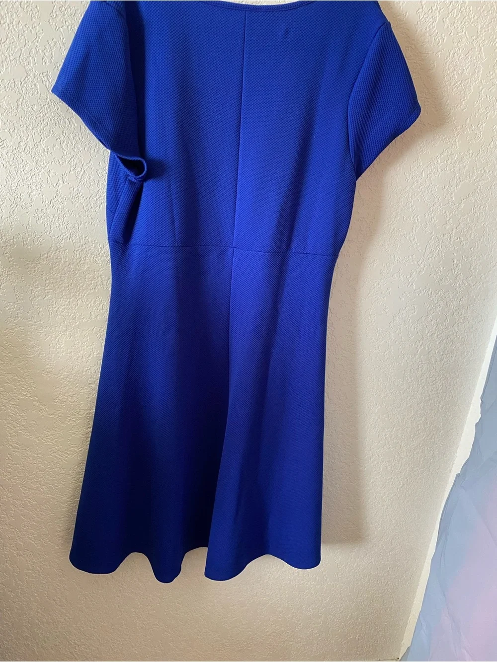 Avenue Cobalt Blue Scoop-Neck Midi Dress Size 18 - Picture 4 of 5